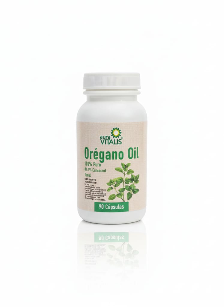 Aceite de Orégano Cáps 450 mg / 90 Cáps