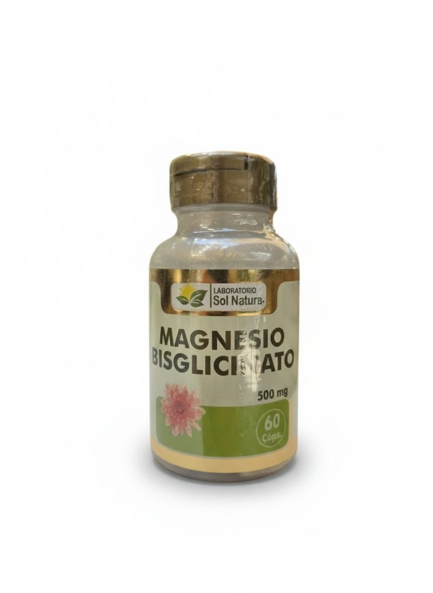 Bisglicenato de Magnesio 500 mg / 60 Cáps