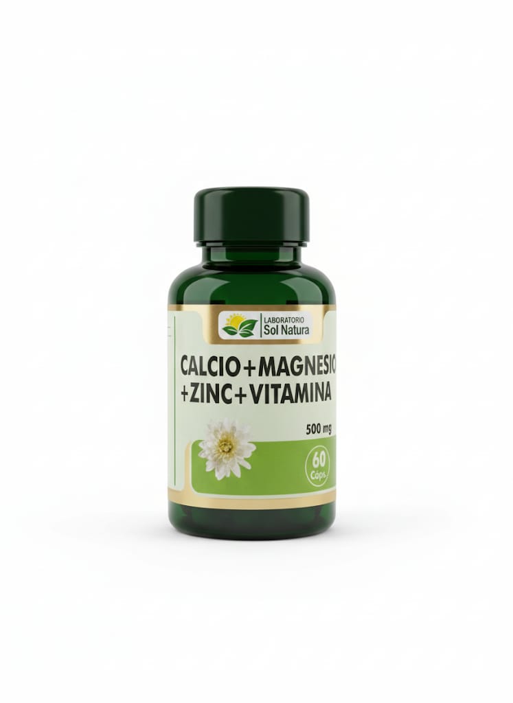 Calcio + Magnesio + Zinc + Vitamina D
