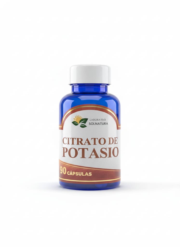 Citrato de Potacio  500 mg / 90 Cáps