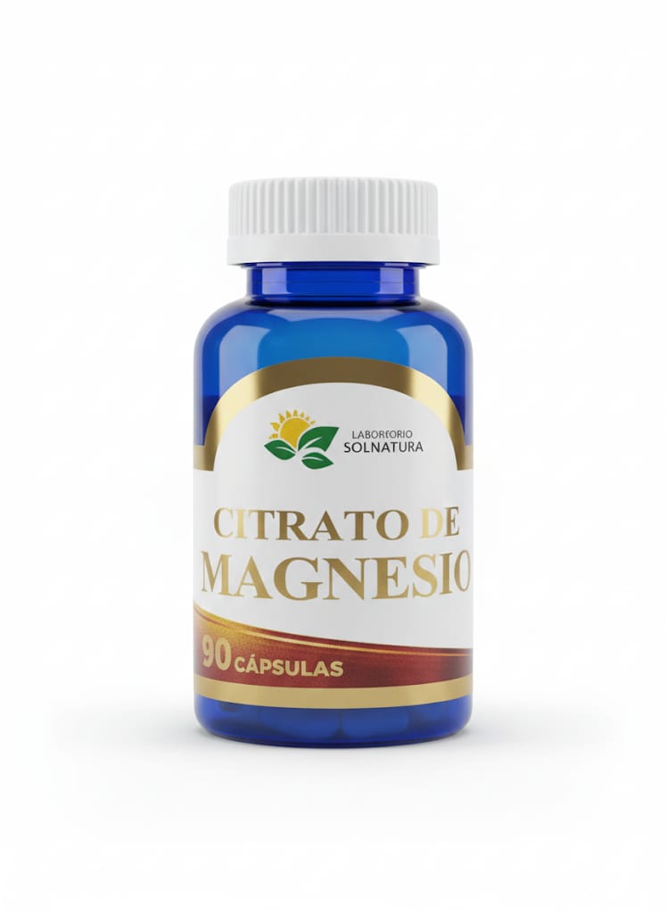 Citrato de Magnesio 500 mg / 90 Cáps