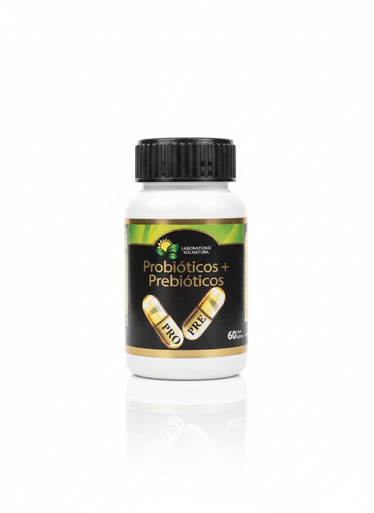 Probióticos + Prebióticos / 60 Cáps