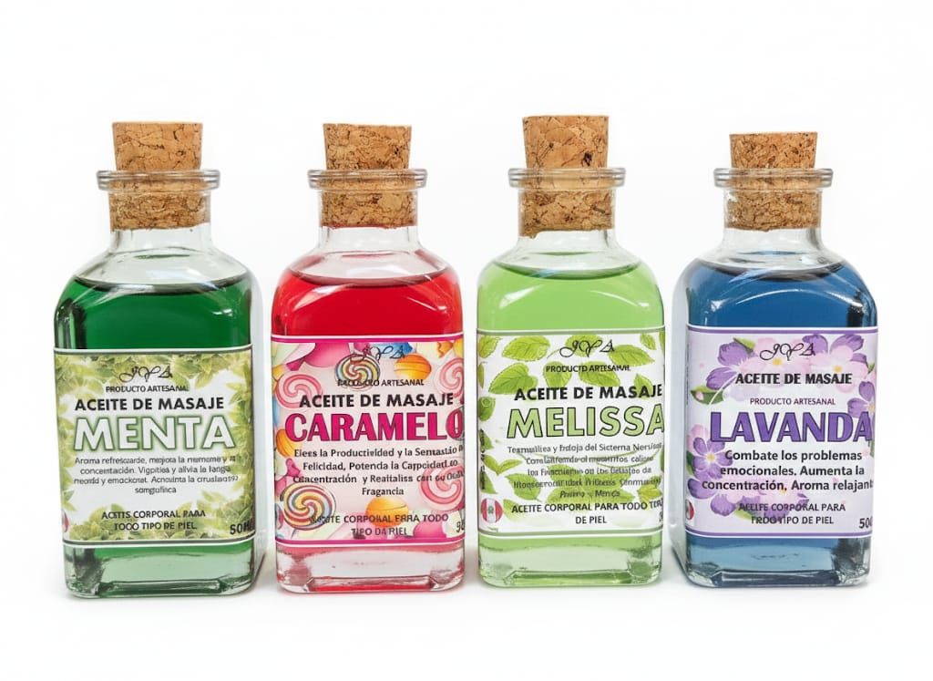 Aceites para masajes 50 ml